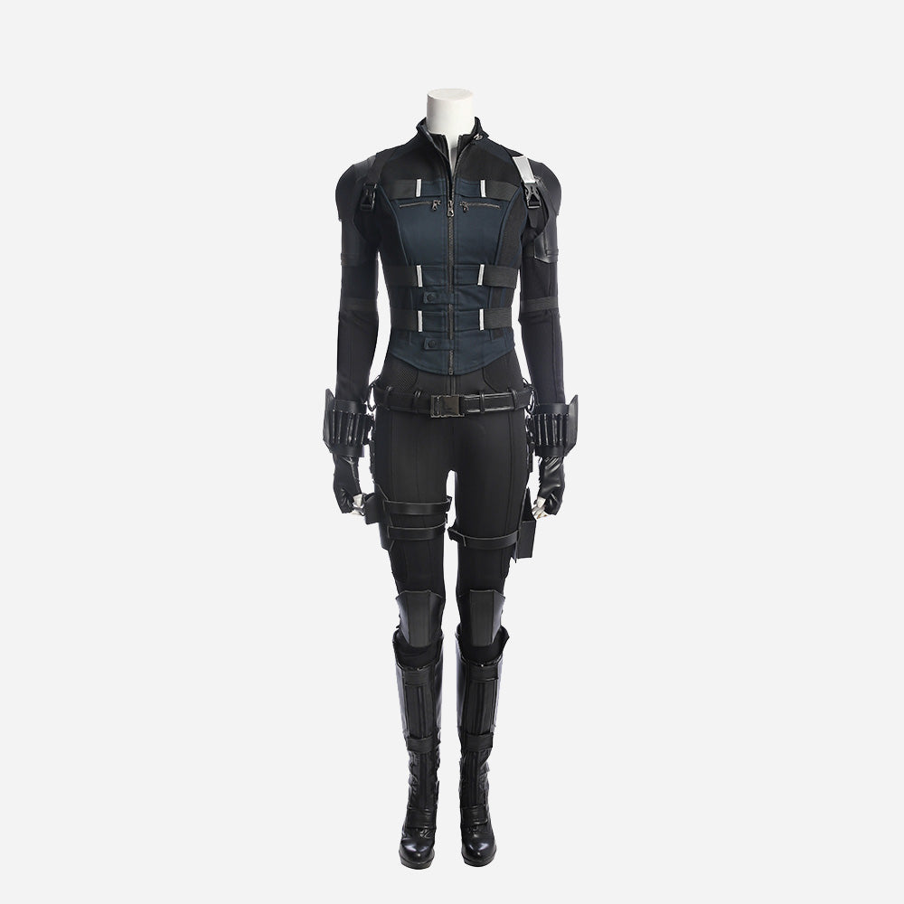 Avengers 3 Infinity War Natasha Black Widow costume cosplay Halloween –  Happicos