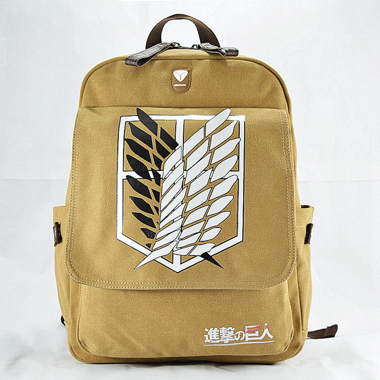 Attack on titan bookbag hotsell