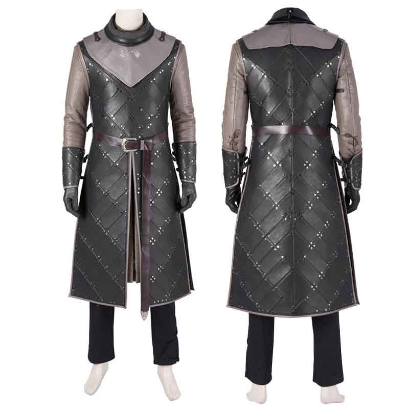 Game of Thrones Season 8 Jon Snow Cosplay Costume – Happicos