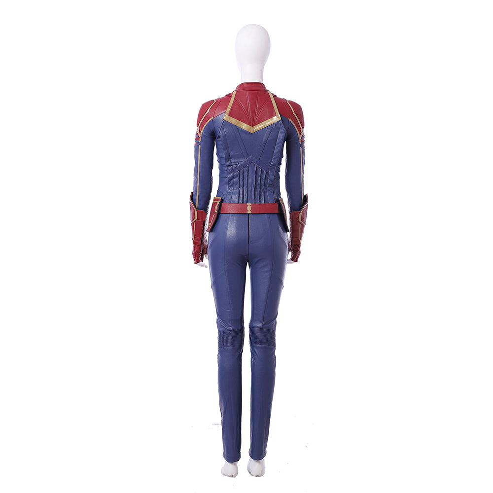 Captain Marvel Carol Danvers cosplay costume Halloween outfit – Happicos